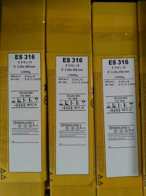 Aws e316l-1 16 वेल्डिंग इलेक्ट्रोड